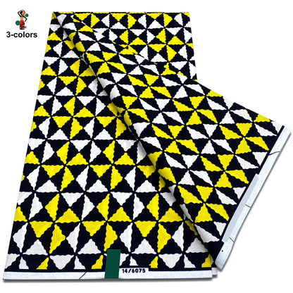 2025 Veritable Wax Guaranteed Real Wax Print Fabric dutch hollandais Pagne African Wax Fabric 6 yards