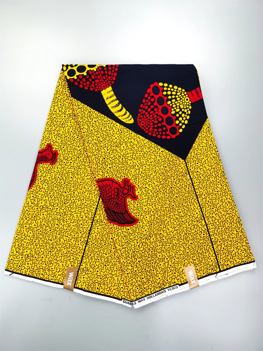 Dutch Ankara Wax Print Fabric High Quality Wax African Hollandais Fabric 100% Cotton Soft African Veritable Real Wax for Dress