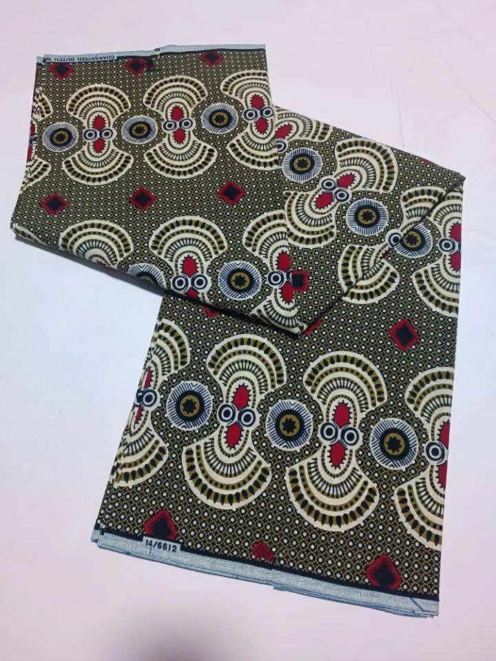 Style Pagne Guaranteed Veritable Original African Real Wax Fabric For Party Dresses Ankara Wax Print Fabric 100% Cotton Ghana