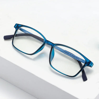 New Anti Blue Light Reading Glasses For Men And Women Blocking Blue Light Optical Lenses Oculos Rectangle Gafas +1.0 +4.0