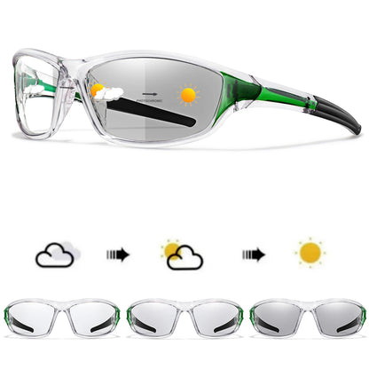 New Style Photochromic Cycling Eyewear Men Women MTB Bike Running Fishing Glasses Comfortable Brand Bicycle Goggles UV400