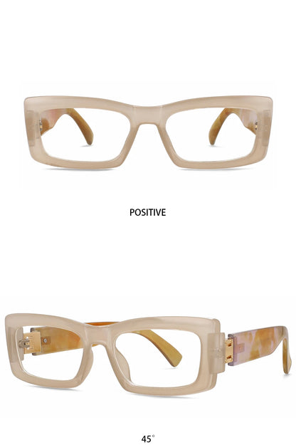 R56339 Women's Square Cat Eye Reading Eyes +1.00 +1.50 +2.00 Modern Small Frame Retro Presbyopia Glasses