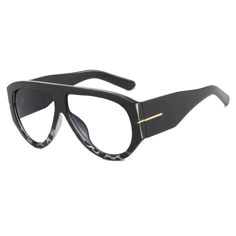 Fashion Oversized Pilot Reading Glasses For Men Women Anti Blue Light Glasses Rivets Presbyopia Eyeglasses Optical Magnifier