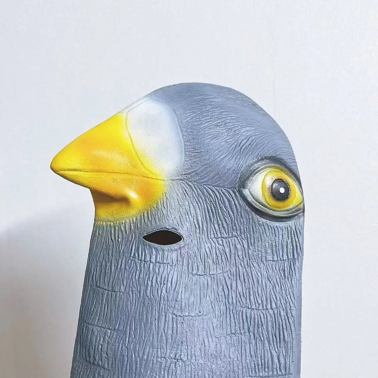 Lifelike Tiger Head Green Fish Pigeon Masks Full Face Latex Animal Head Mask Hood For Halloween Party
