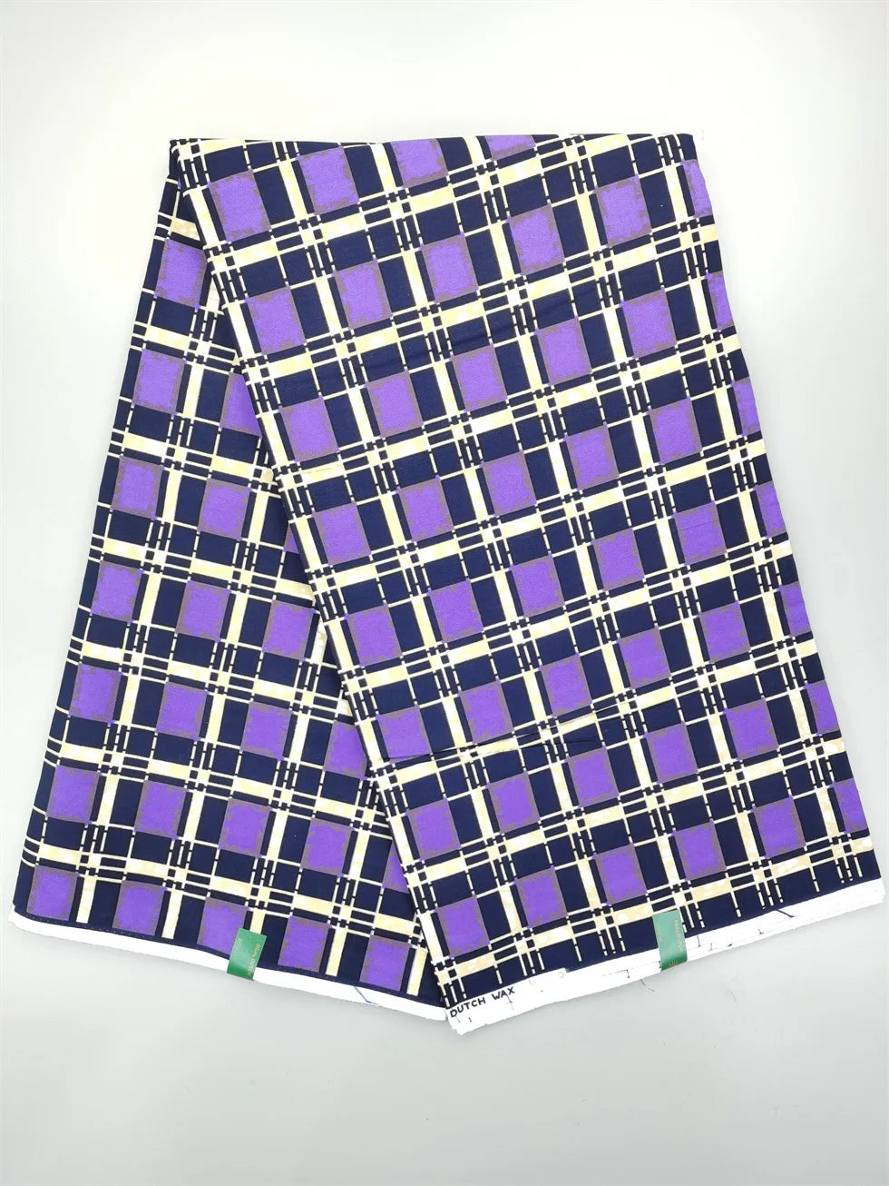 Dutch Hollandais Printed Fabric for African Classical Dress Veritable Real Wax Guaranteed 100% Cotton 6 Yards