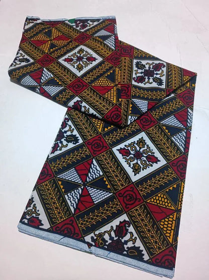 Style Pagne Guaranteed Veritable Original African Real Wax Fabric For Party Dresses Ankara Wax Print Fabric 100% Cotton Ghana