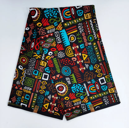2025 Newest Ankara Real Wax Fabric Guaranteed Veritable African Wax Print Pagne Fabric 100% Cotton 6 Yards Ghana Style Dresses