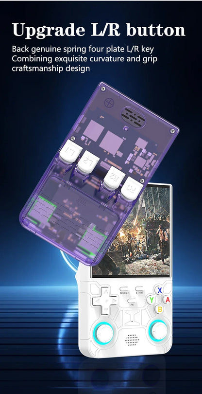 2026 Linux System R36 ULTRA Open Source Video Game Console 4 0inch IPS Handheld Game 64G 20000 Plus Games Retro Pocket Player