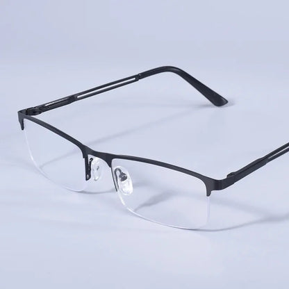 Light Half Frame Reading Glasses Blue Light For Presbyopia Eyeglasses with Diopters +1.0+1.25+1.5+1.75+2.0+2.25+2.5+2.75+3.0+4.0