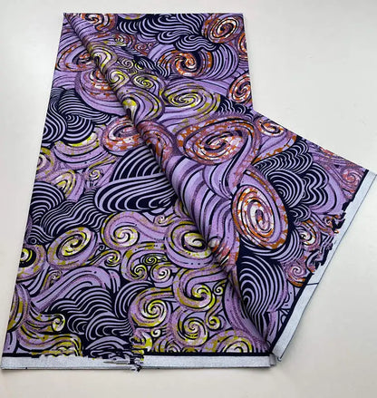 Grand Super 100% Cotton African Wax Fabric High Quality Wax Print Ankara Fabric For Sewing 6yards Women Fabric