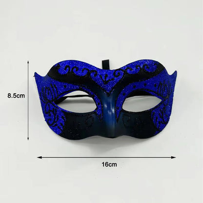 Masquerade Mask For Men Women Couple Venetian Mask For Dionysia Mardi Gras Costume Party Ball