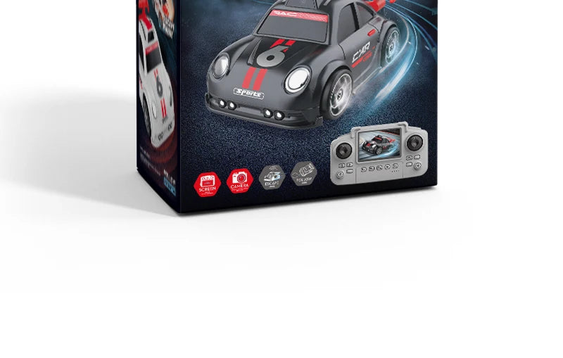 New 2026 Mini RC Car With FPV Camera Wifi With Screen Remote Control Follow Mode 2.4G Drift Car Racing RC Toy Gift For Children