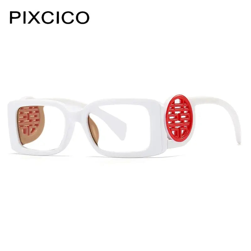 R56489 New Chinese Style Women's Reading Glasses+100+200+300 Personalized Leg Box Presbyopia Glasses Prescription Glasses