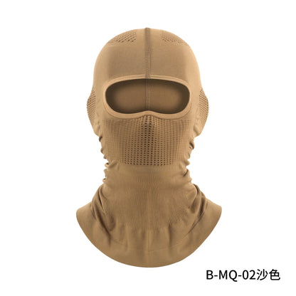 Cycling Balaclava Breathable Sport Full Face Mask Ski Windproof Headgear Outdoor Bicycle Motorcycle Soft Bike Quick-Dry Hood Cap