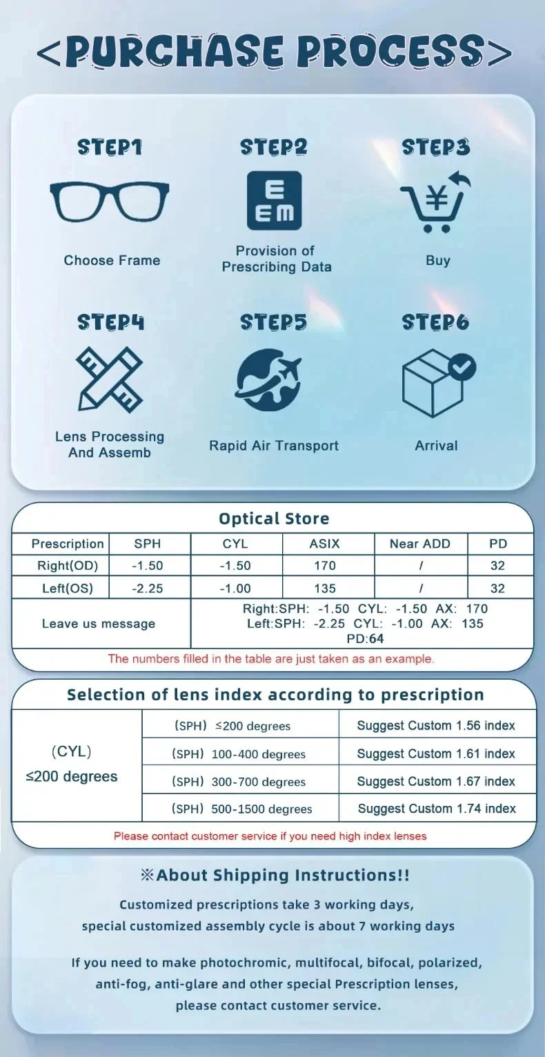 Gatenac Acetate Reading Glasses Handmade Photochromic Anti Blue Light Prescription Glasses Frame Men Progressive Myopia Eyewear