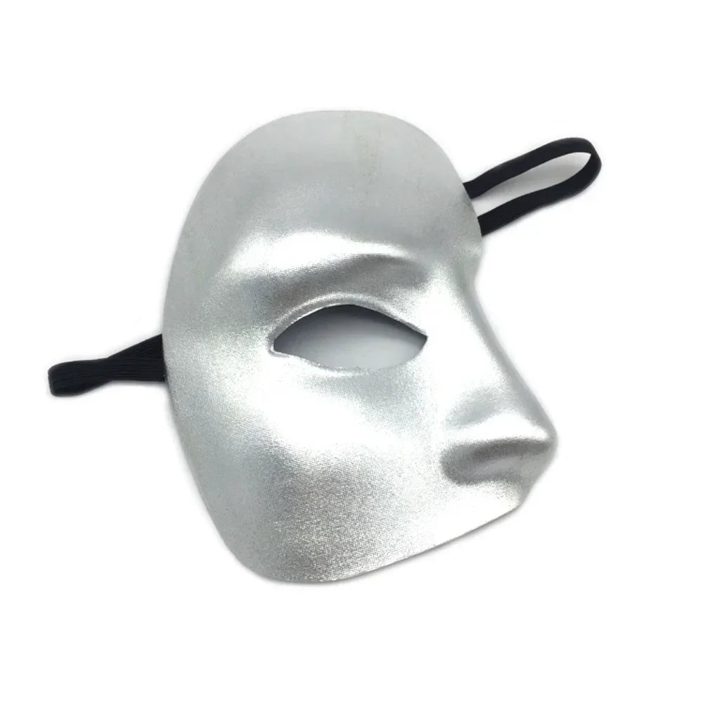 Half Face One-eyed Masquerade Mask Gold Silver Black Masquerade Party Dance Men Women Halloween Half Face Mask Decoration