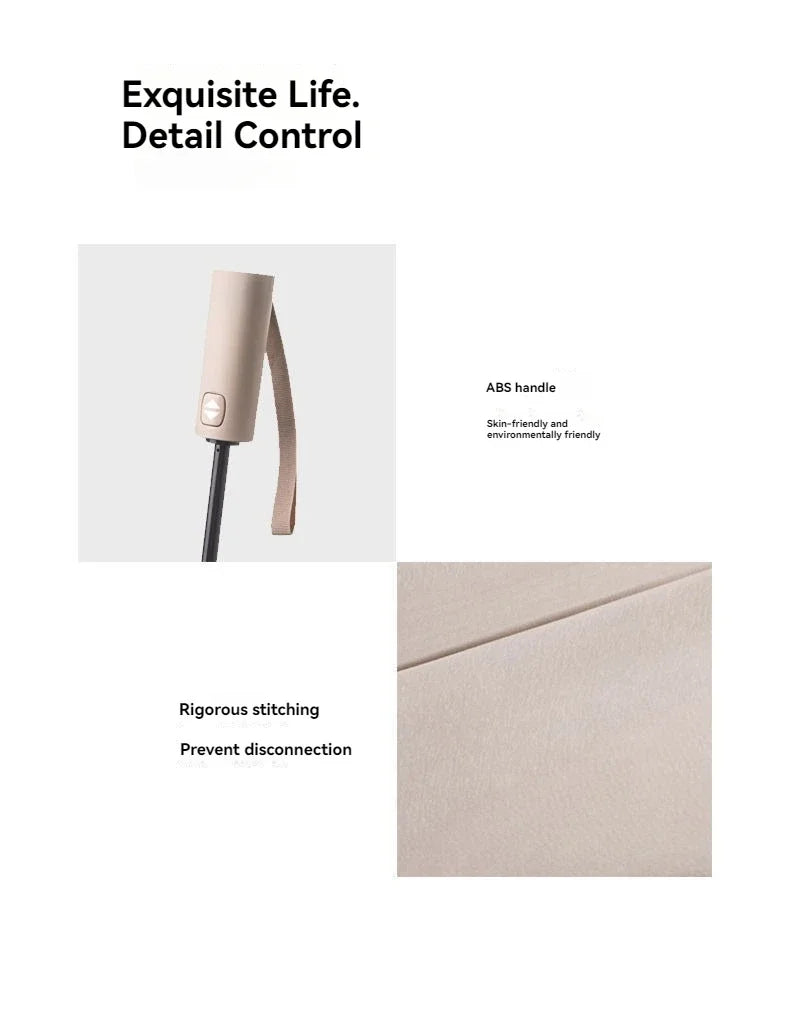 Morandi Fully Automatic Umbrella Black Glue Sunscreen Sun Umbrella Plus Sun Umbrella Wholesale