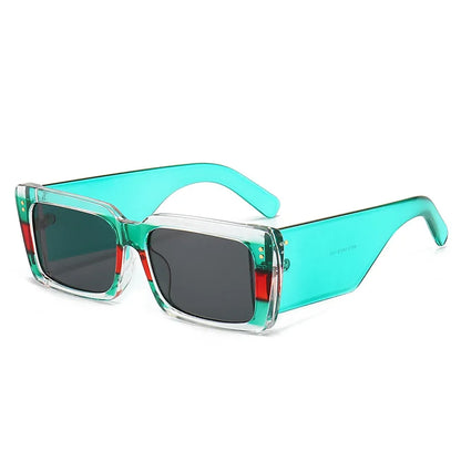 New Square Sunglasses Women Wide Glasses Legs Men Travel Shades Male Female UV400 Gafas Oculos Retro Brand Designer Luxury