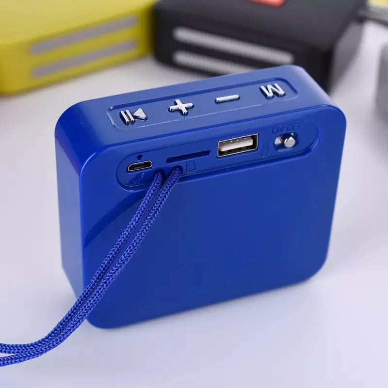 Mini Portable Outdoor Riding TG166 Bluetooth Speaker Wireless Column 5W Boombox Hiking Music Player AUX BT5.0 USB Loudspeaker