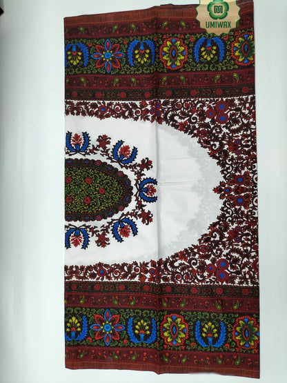 Dutch african Nigiar wax 100% Cotton Real Wax Pagne foVeritable Hollandais Dutch print High Quality fabric cloth 6yards