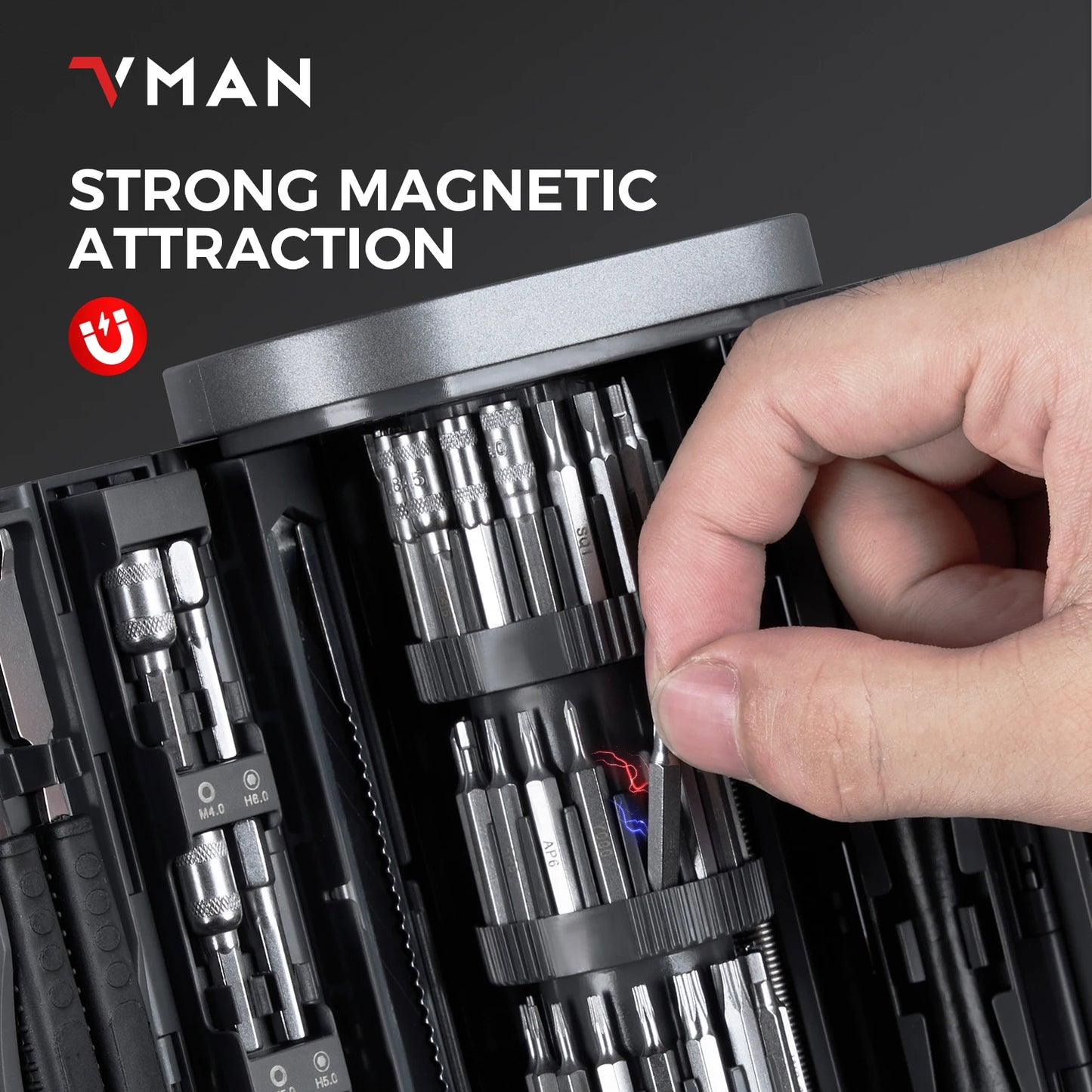 72in1 Mini Precision Screwdriver Set Magnetic Bits Manual Repair Tool Kit for iPhone PC Watch Computer Repair Gift bottle opener