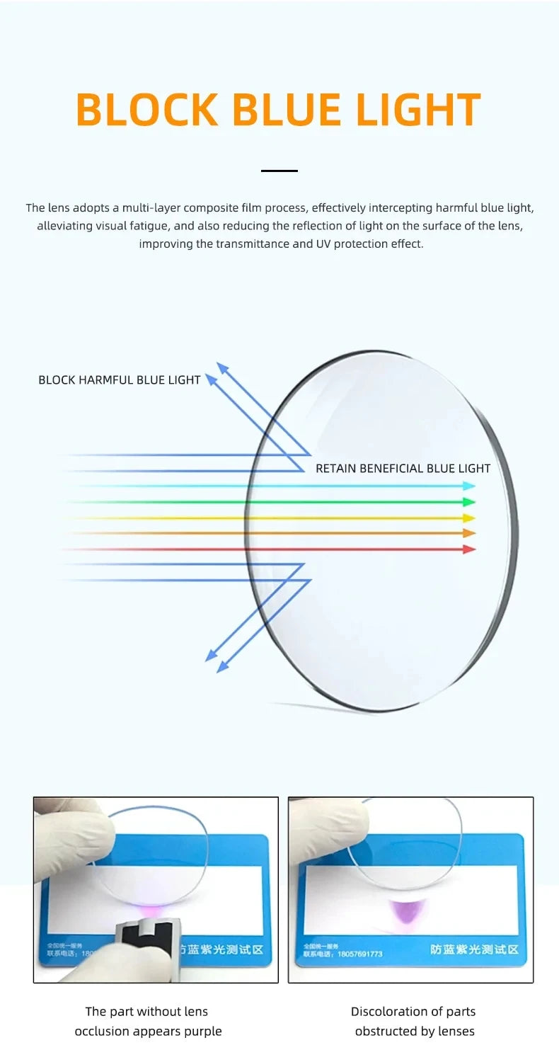 Luxury Brand Designer Women Fashion Cat Eye Anti Blue Light Glasses Double Color Large Frame Lady's Prescription Eyewear Frames
