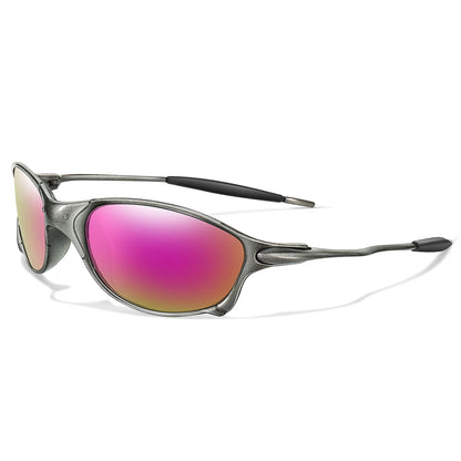 Men Women Sunglasses Metal and Plastic Light weight Frame UV400 Outdoor Sports Fishing Cycling Running, Hiking, Driving Goggles