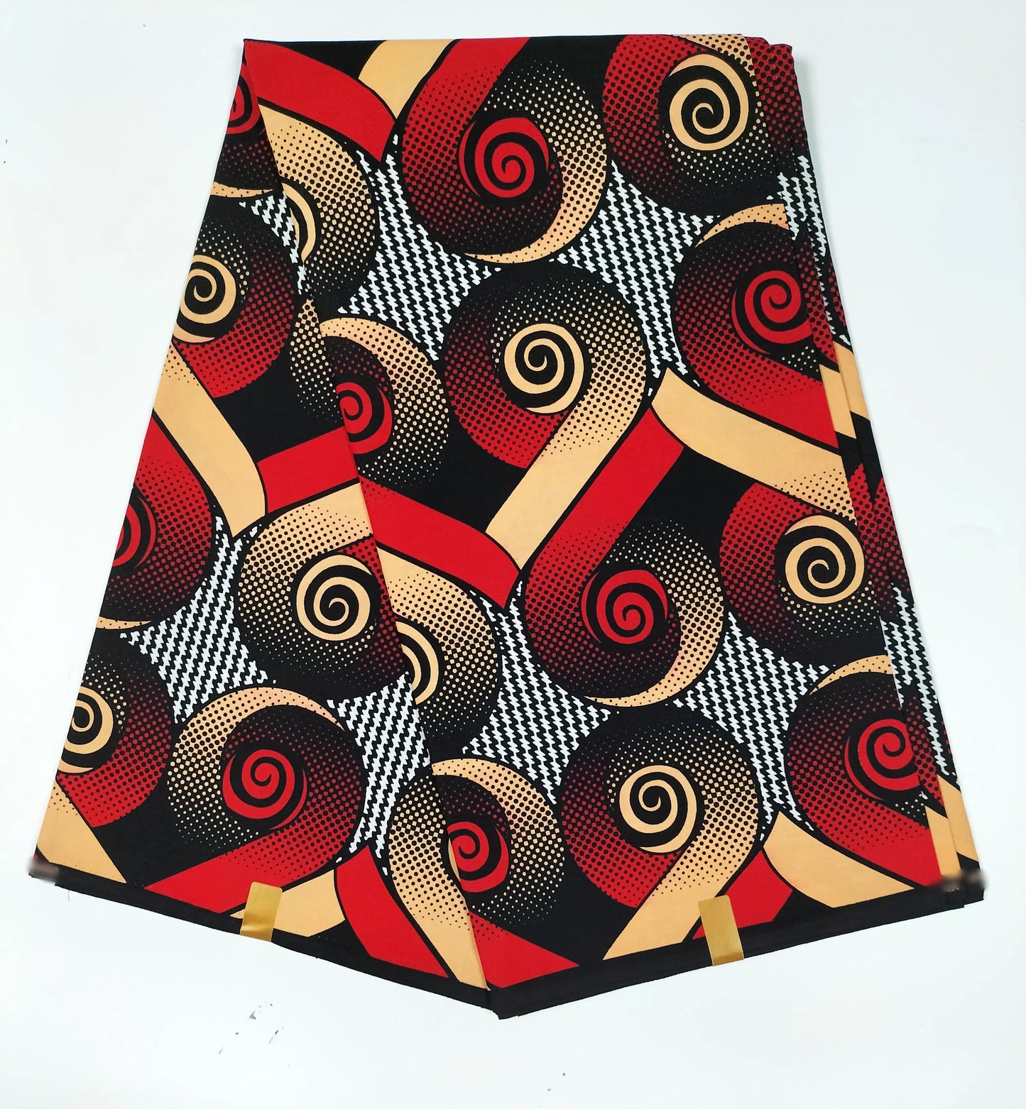 2025 Newest Ankara Real Wax Fabric Guaranteed Veritable African Wax Print Pagne Fabric 100% Cotton 6 Yards Ghana Style Dresses