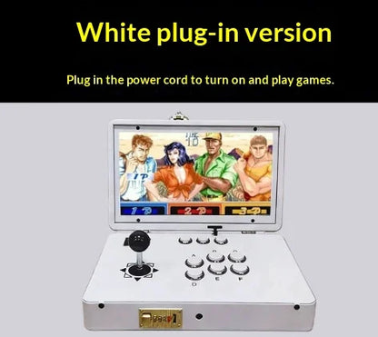 2026 New 14-inch Large Screen Home Game Console for Two-Player Fighting Built-in Games No Lag Street Fighter Arcade Game Console