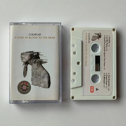 Classic Coldplay Music Tape A Rush of Blood to the Head Album Parachutes Cassettes Cosplay Recorder Soundtracks Box Party Music