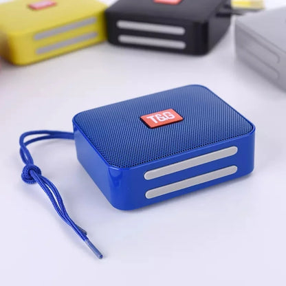 Mini Portable Outdoor Riding TG166 Bluetooth Speaker Wireless Column 5W Boombox Hiking Music Player AUX BT5.0 USB Loudspeaker