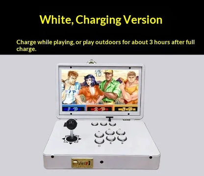 2026 New 14-inch Large Screen Home Game Console for Two-Player Fighting Built-in Games No Lag Street Fighter Arcade Game Console