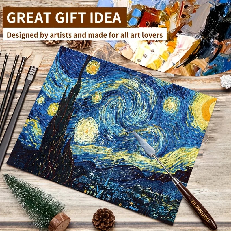 Marie's Artists' Oil Paint Set 24 Colors,for Canvas,Paper,Craft Painting for Artists,Adults,All-ages in Birthday (12ml/0.4oz)