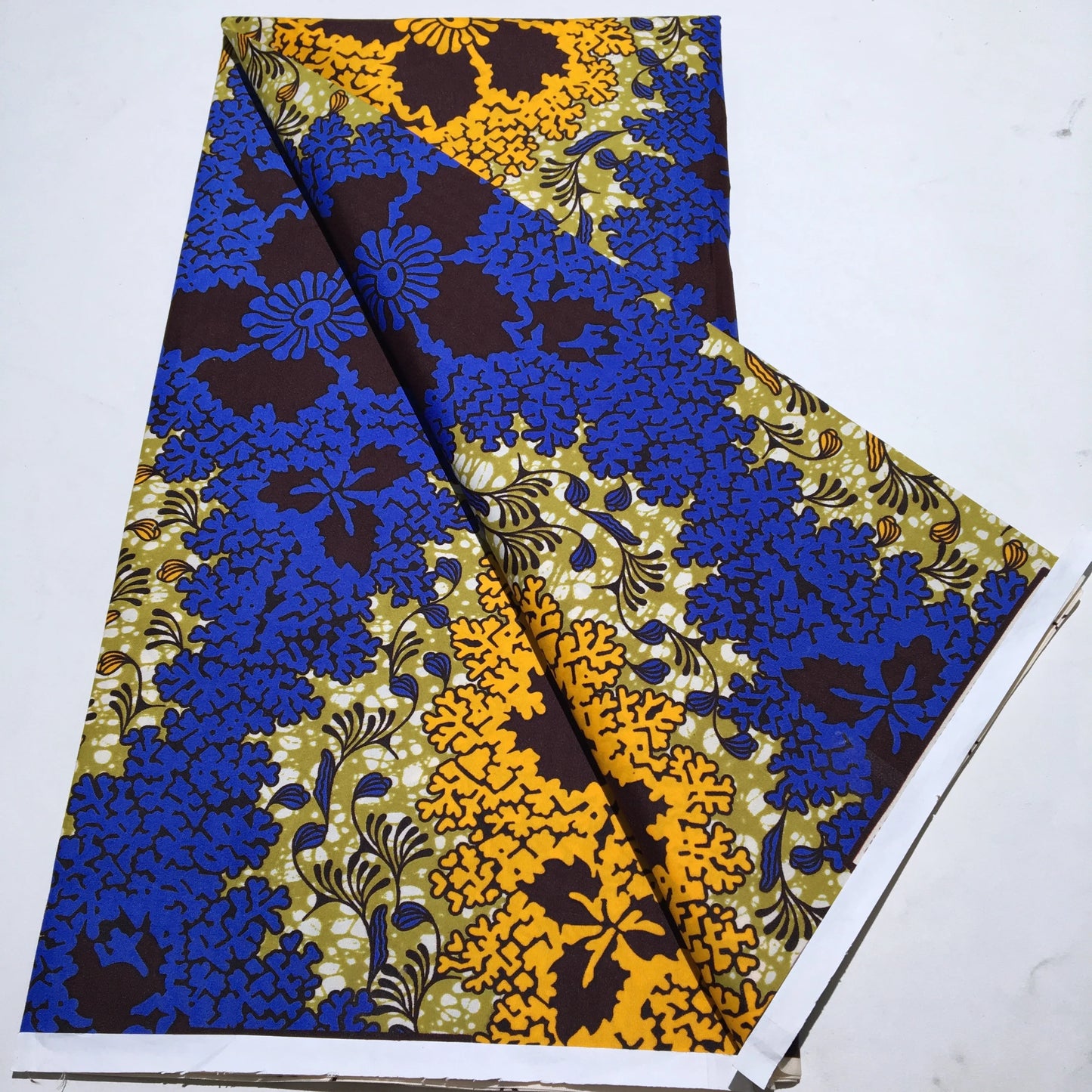 African New Wax Fabric Nigeria Ankara Wax Fabrics Newest Design Block Prints Batik Dutch For Dresses Sewing Cloth Materials