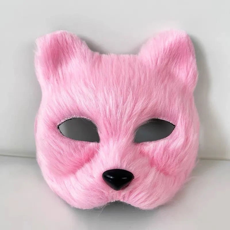 Animal Mask Tiger Lion Costume Stage Performance Props COSPLAY Halloween Costume Accessories Add Mystery