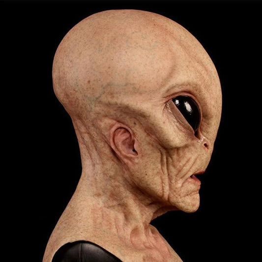 Alien Funny Mask Latex Alien Mask Props Realistic Creepy Halloween Masks for Halloween Carnival Costume Party Props
