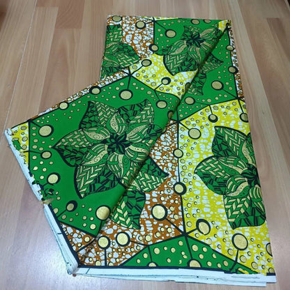 2022 New Hot Sale African Wax Fabric Cotton Material Nigerian Ankara Block Prints Batik Dutch High Quality Sewing Cloth