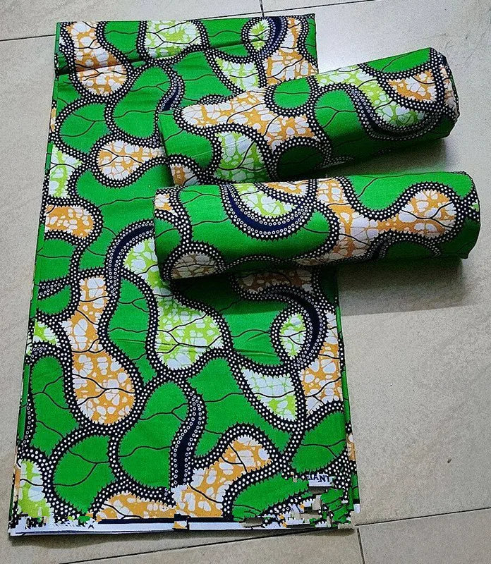 African Wax Fabric High Quality Wax Nigerian Ankara Block Prints New Arrivals Batik Fabric Dutch Pagne 100% Cotton For Sewing