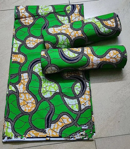 African Wax Fabric High Quality Wax Nigerian Ankara Block Prints New Arrivals Batik Fabric Dutch Pagne 100% Cotton For Sewing