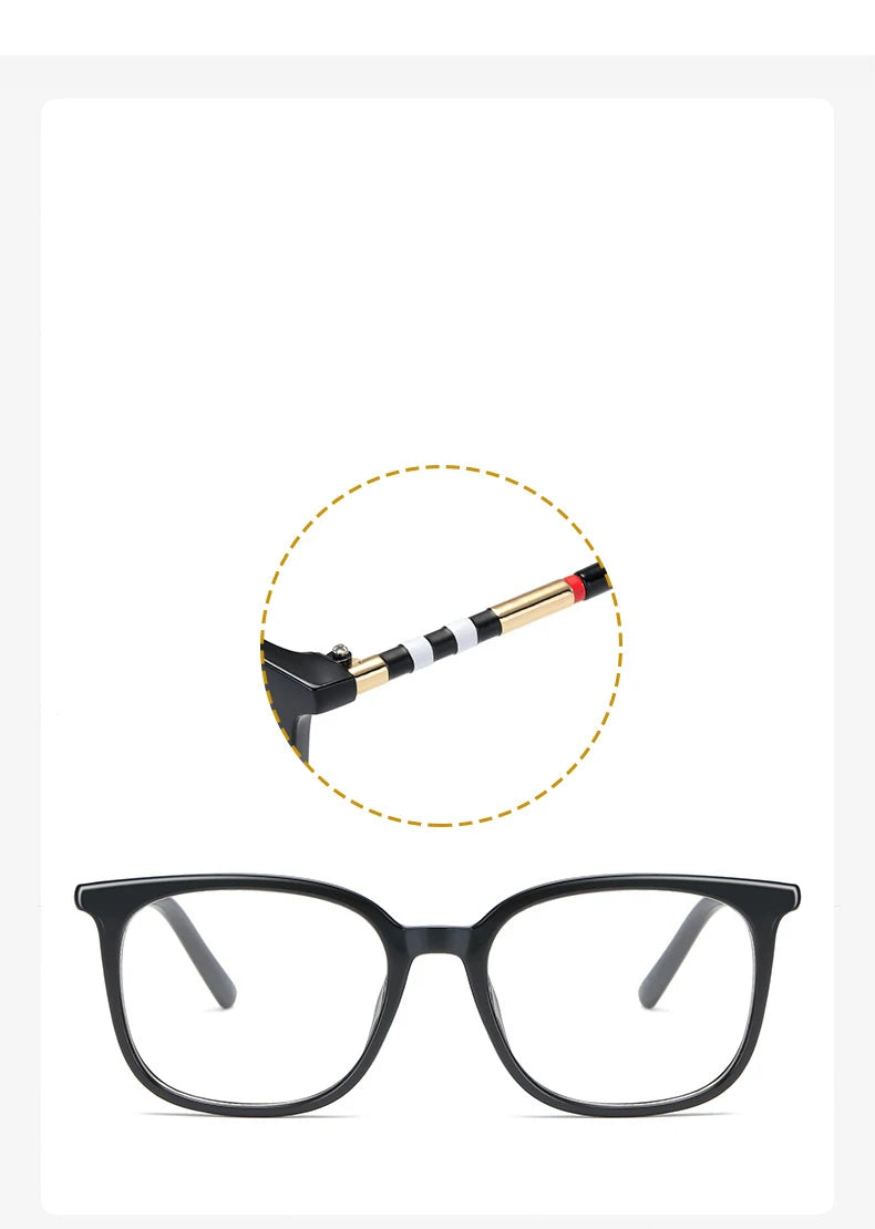 Anti Blue Light Women Square Reading Glasses Luxury Men Optical Computer Glasses Clear Lens Oversized Presbyopia Eyeglasses очки