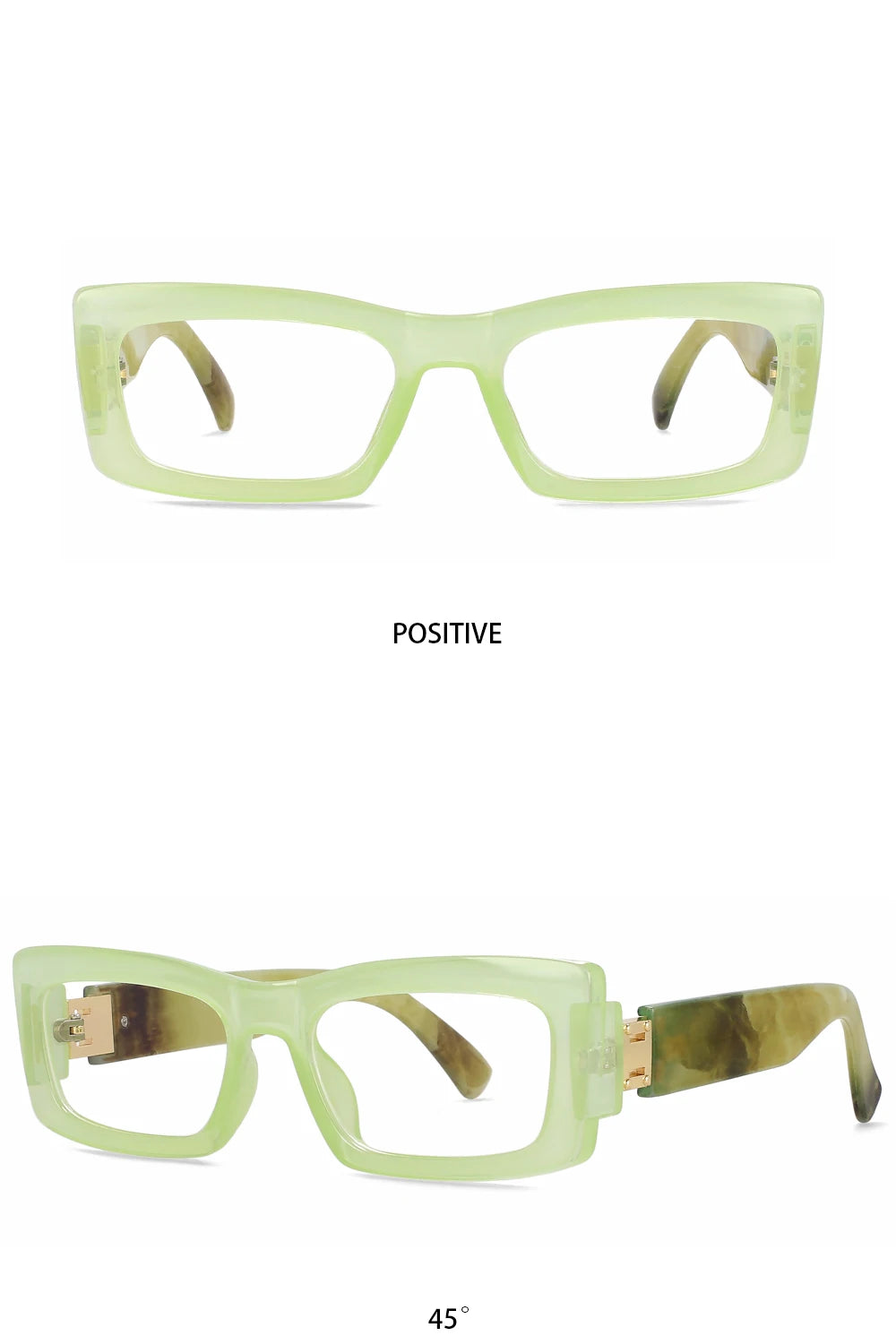 R56339 Women's Square Cat Eye Reading Eyes +1.00 +1.50 +2.00 Modern Small Frame Retro Presbyopia Glasses