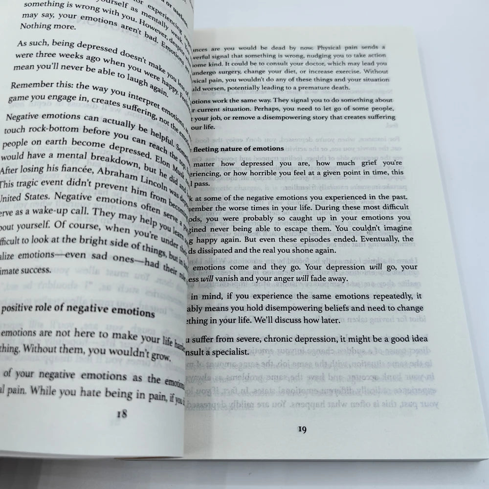Master Your Emotions English Original Novel By Thibaut Meurisse Overcome Negativity And Better Manage Your Feelings Book