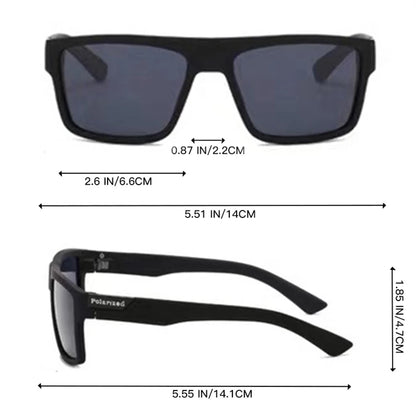 Men's Fashion Colorful Glasses Durable PC Frame Ideal for Travel And Street Photography