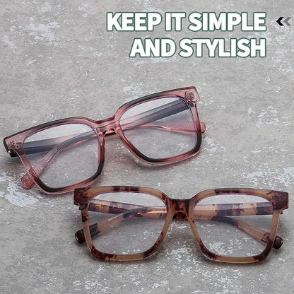 Retro Reading Eyeglasses for Women Oversize Cat Eye Anti Blue Light Presbyopia Glasses Prescription Eyewear 0 -To +600