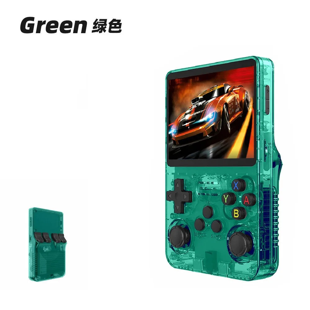 2026 New R36S Retro Handheld Game Console Linux System 3.5 Inch IPS Screen Portable Pocket Video Player 128GB 20000+ Games Gift