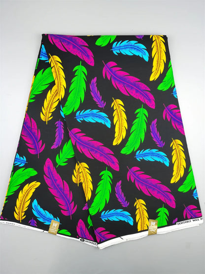 Ankara Fabric African Real Wax Print Fabric 100% Cotton High Quality 6 Yards African Fabric for Party Dress Nigeria