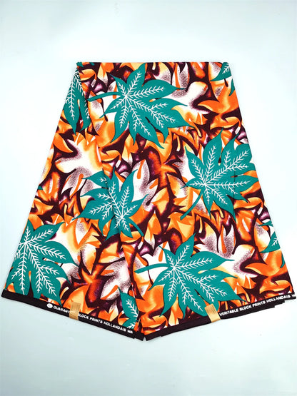 Ankara Fabric African Real Wax Print Fabric 100% Cotton High Quality 6 Yards African Fabric for Party Dress Nigeria