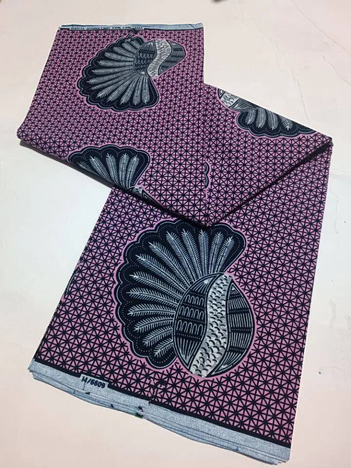Style Pagne Guaranteed Veritable Original African Real Wax Fabric For Party Dresses Ankara Wax Print Fabric 100% Cotton Ghana