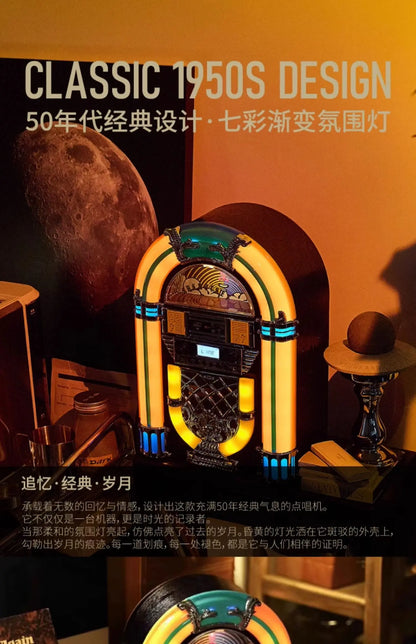 Retro CD player Bluetooth jukebox home mini desktop stereo