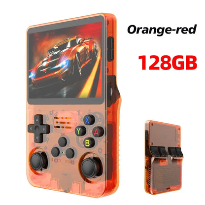 2026 New R36S Retro Handheld Game Console Linux System 3.5 Inch IPS Screen Portable Pocket Video Player 128GB 20000+ Games Gift